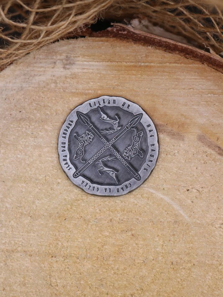 LARP coin "Celt" silver 2