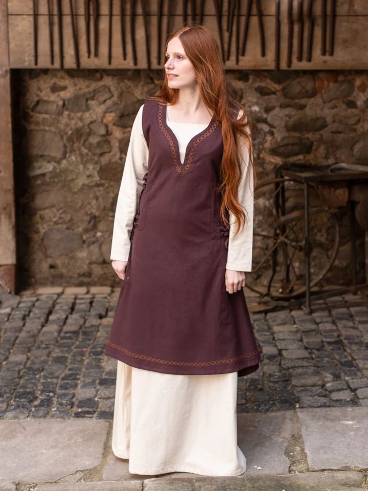 Overdress Lannion brown 2