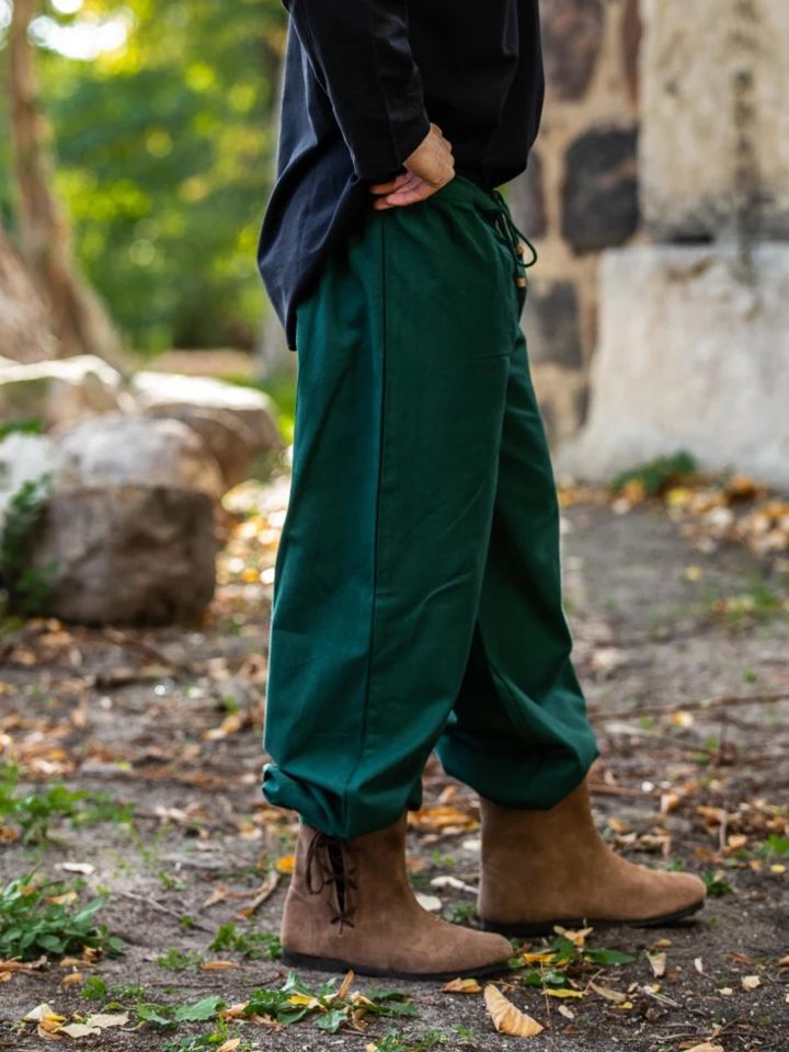 Waistband trousers fir green L 2