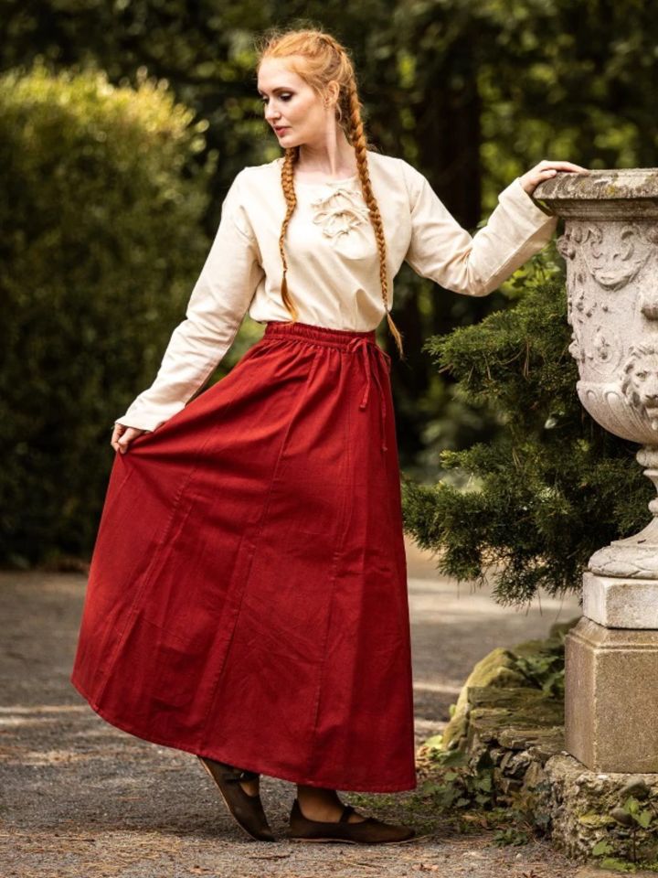 Skirt for the Middle Ages red L/XL 2