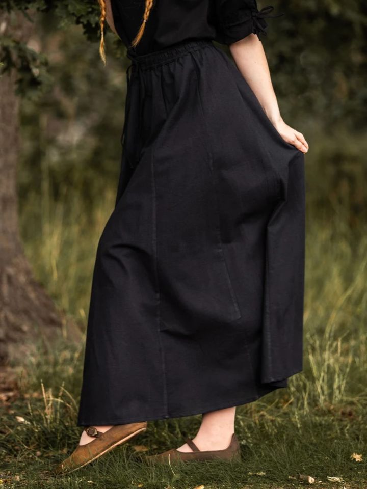 Skirt for the Middle Ages black XXXL 2