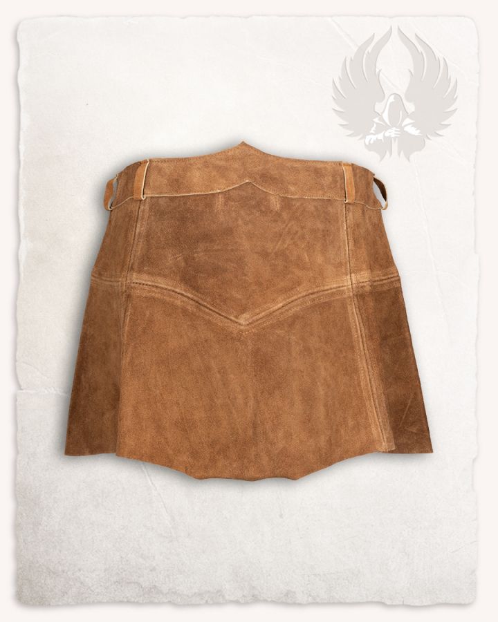 Suede skirt Nuala brown 2