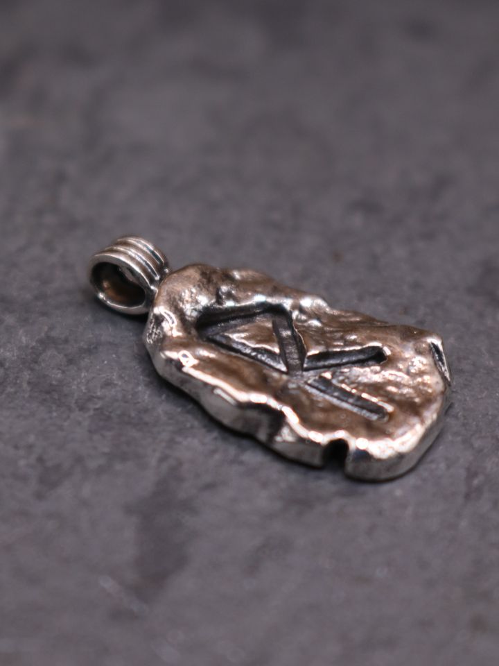 Raido Rune pendant 925 silver 2