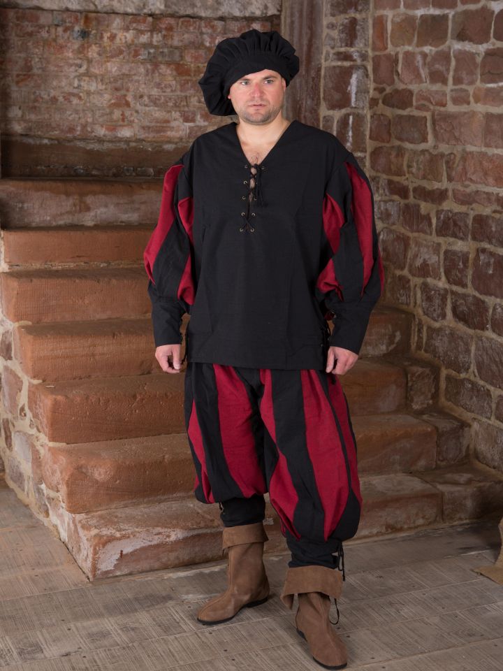 Landsknecht shirt black/red XXL 2