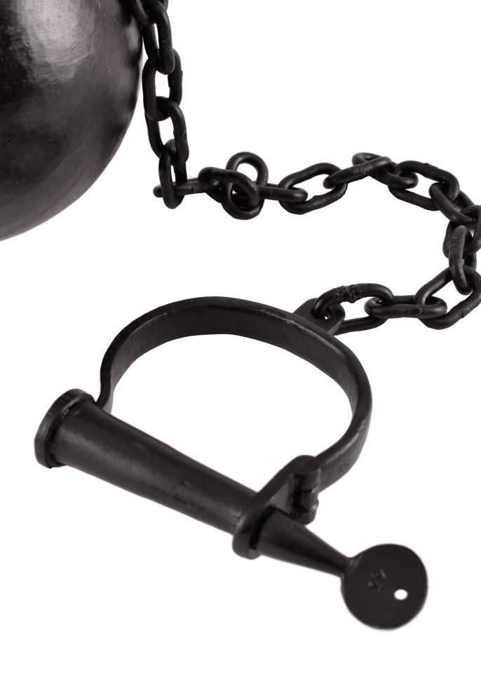 Convict ball with chain 2