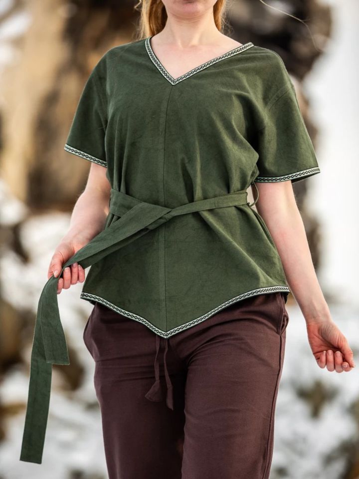 Viking tunic Matilda green M 2