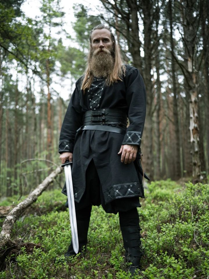 Viking tunic Erik black 2