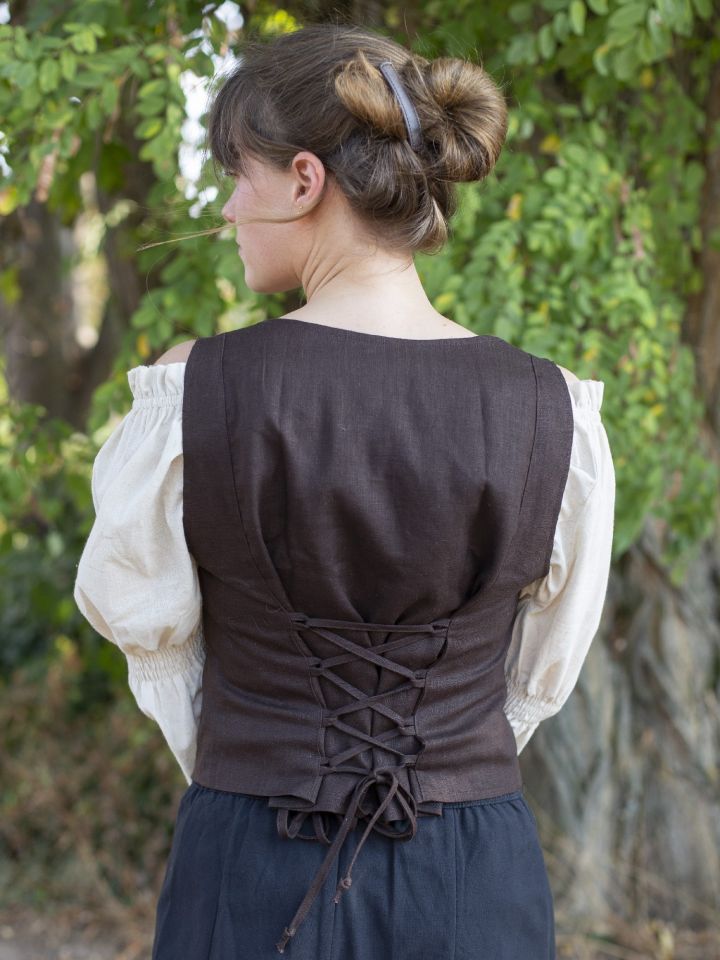 Underbust bodice brown L/XL 3