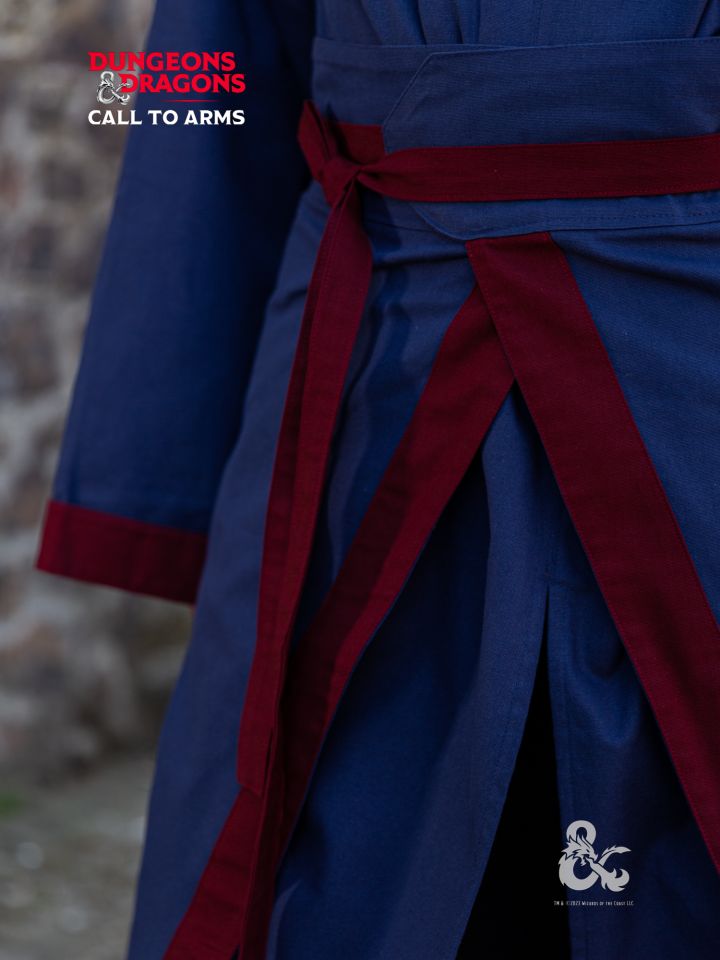 D&D Mage Battle Skirt dark blue-bordeaux 3