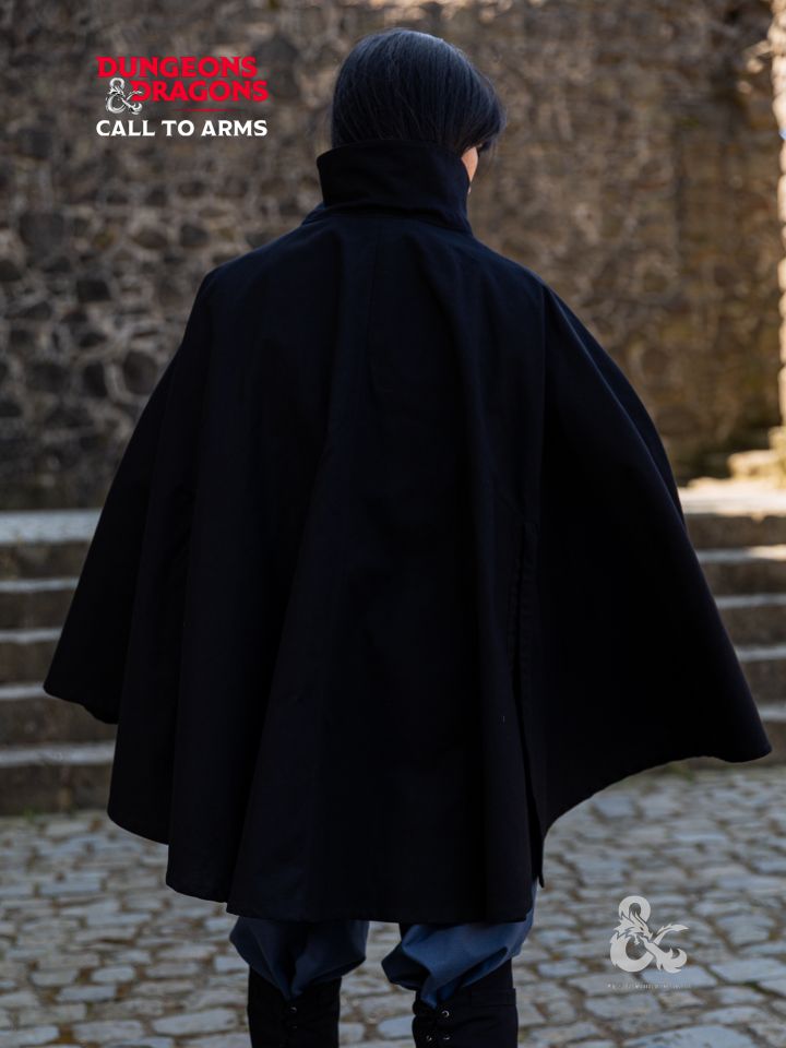 D&D rogue cape black 3