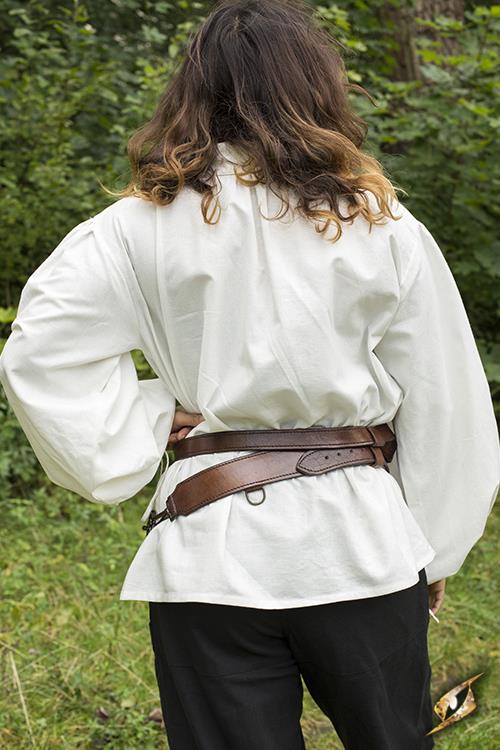 Sword belt for LARP swords brown 3