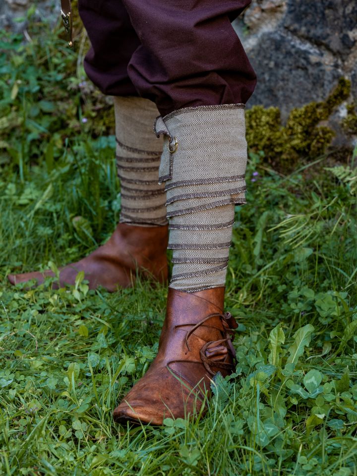 Viking calf wrap brown-nature 3