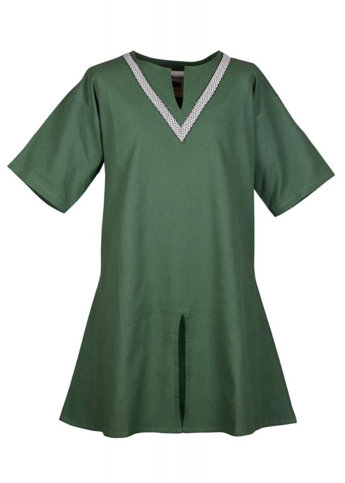 Ailrik short-sleeved tunic with green border M 3