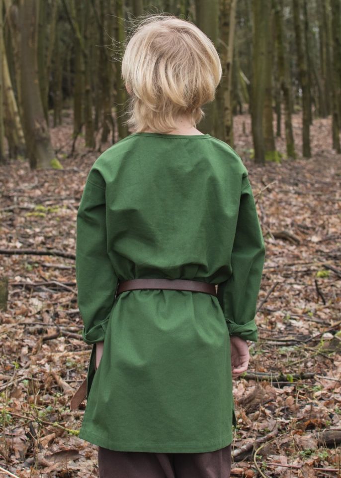 Medieval tunic for children green 146 3