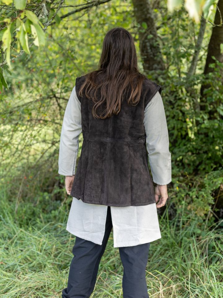 Orthello brown leather vest 3