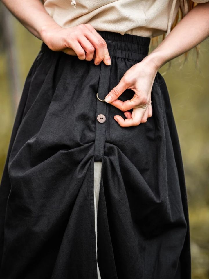 Medieval skirt Elise black-nature L/XL 3