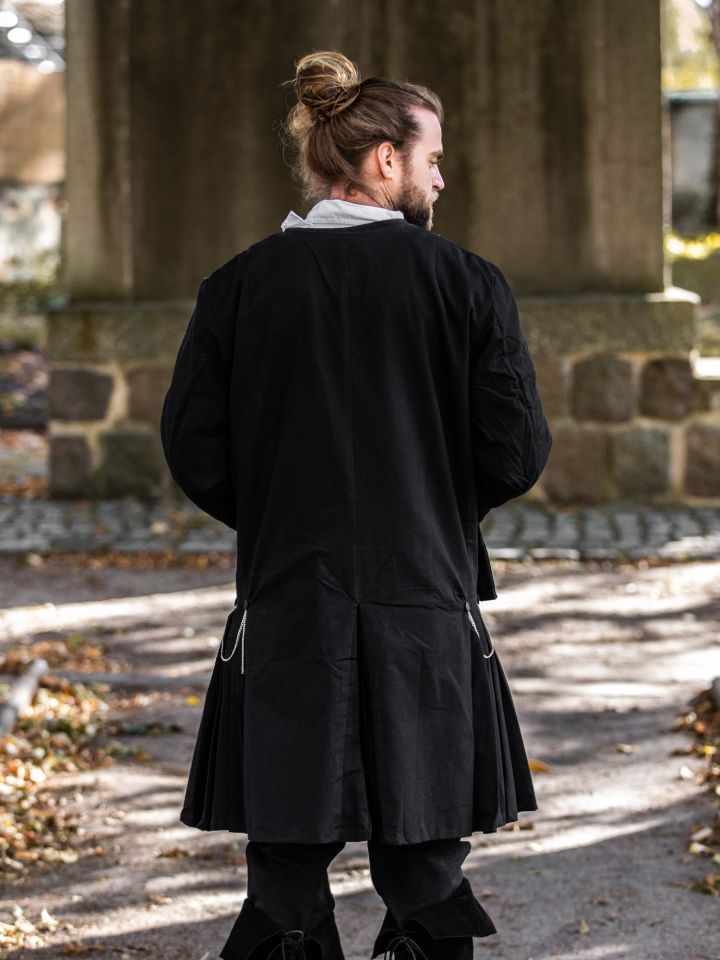 Pirate frock coat black 3