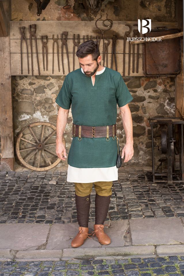 Short sleeve tunic Aegir green S 3