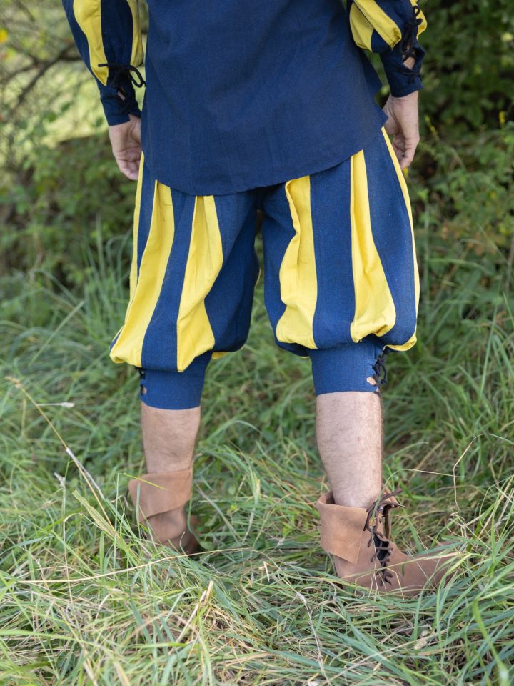 Landsknecht trousers Morold blue-yellow 3