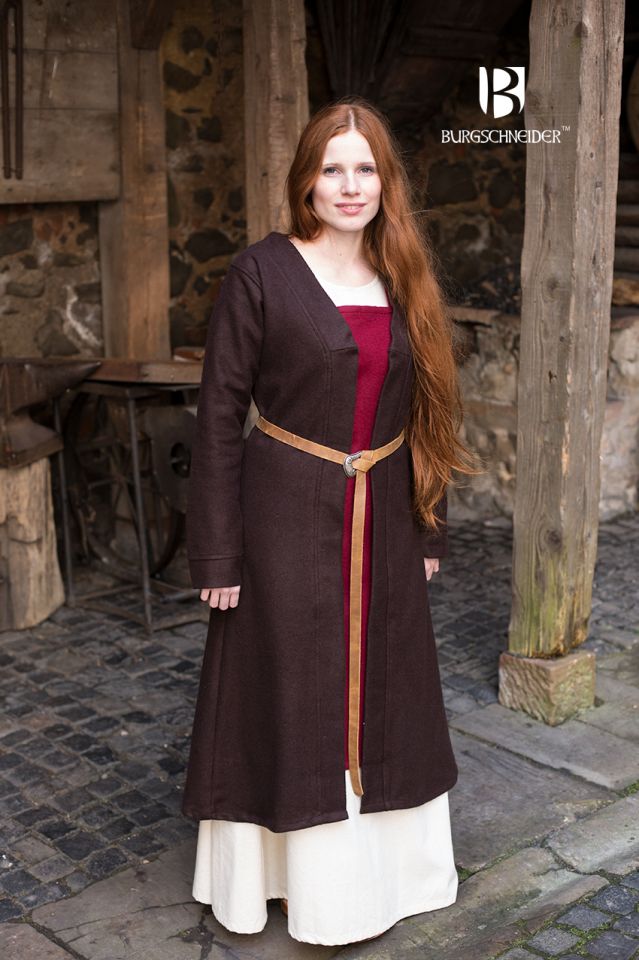 Birch coat Aslaug brown 3