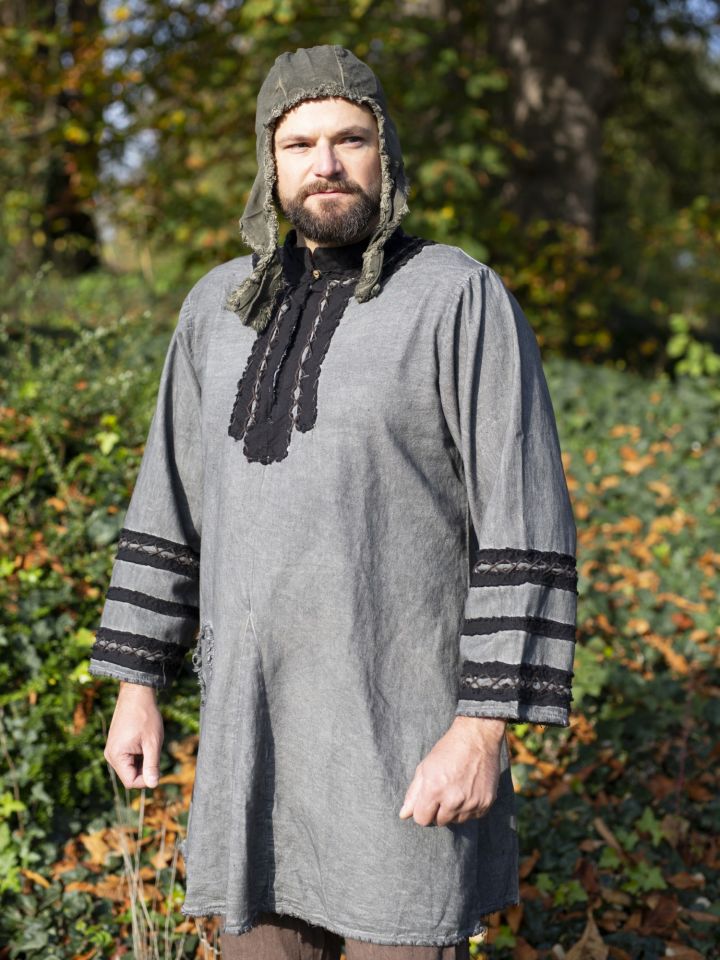 Tunic Halfdan gray 3