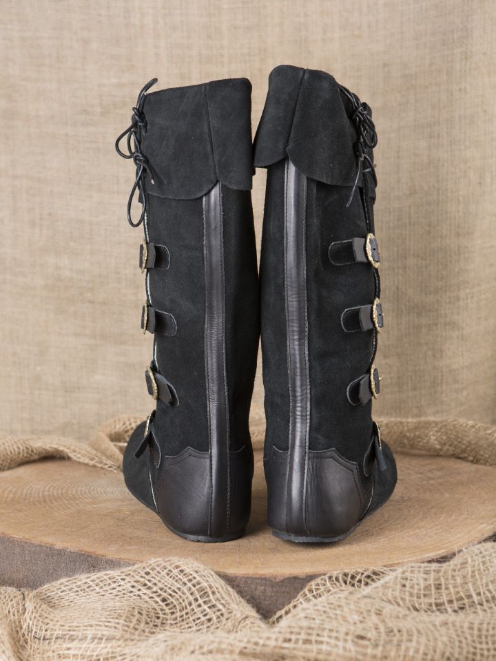 Medieval boots Sewolt black 3