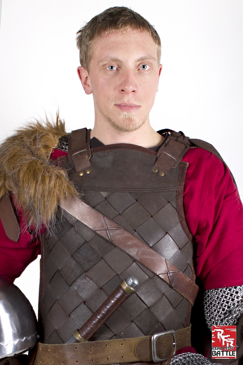 Viking leather armor brown 3