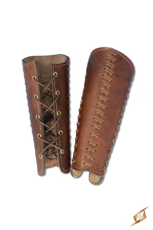 Squire bracers, brown 3