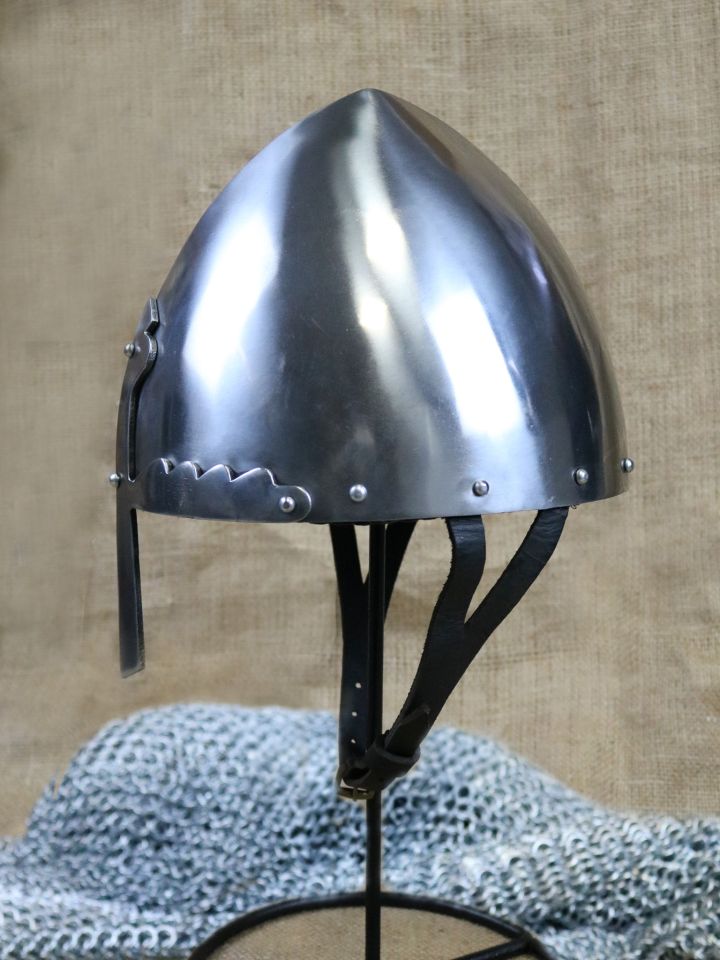 Nasal helmet "St. Wencelass", 2 mm steel 3