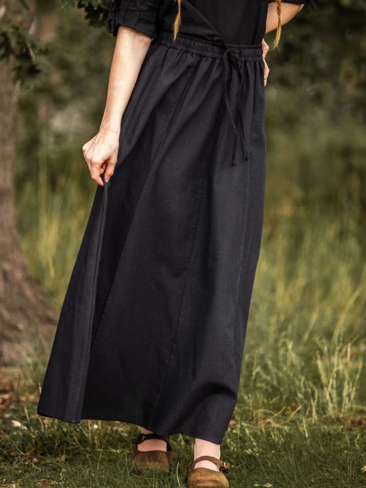 Skirt for the Middle Ages black XXXL 3