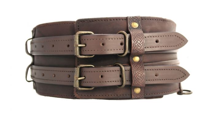 Robust Viking belt Loki black 100 cm  3