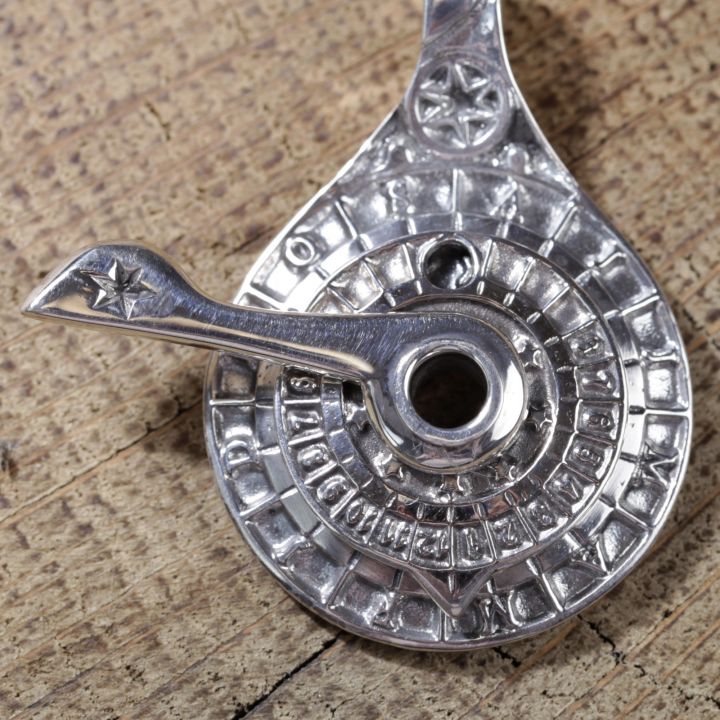 Star clock Nocturnal sterling silver 3