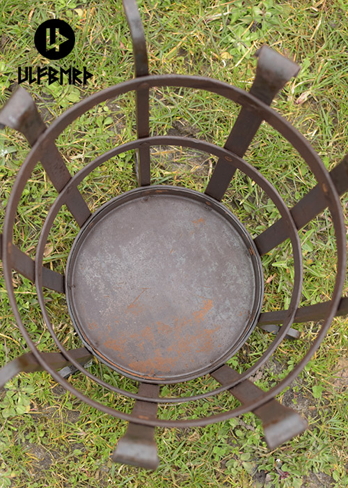 Forged fire basket 3