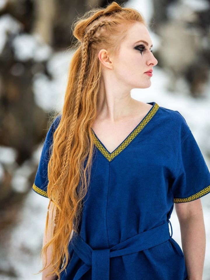 Viking tunic Matilda blue XXL 3