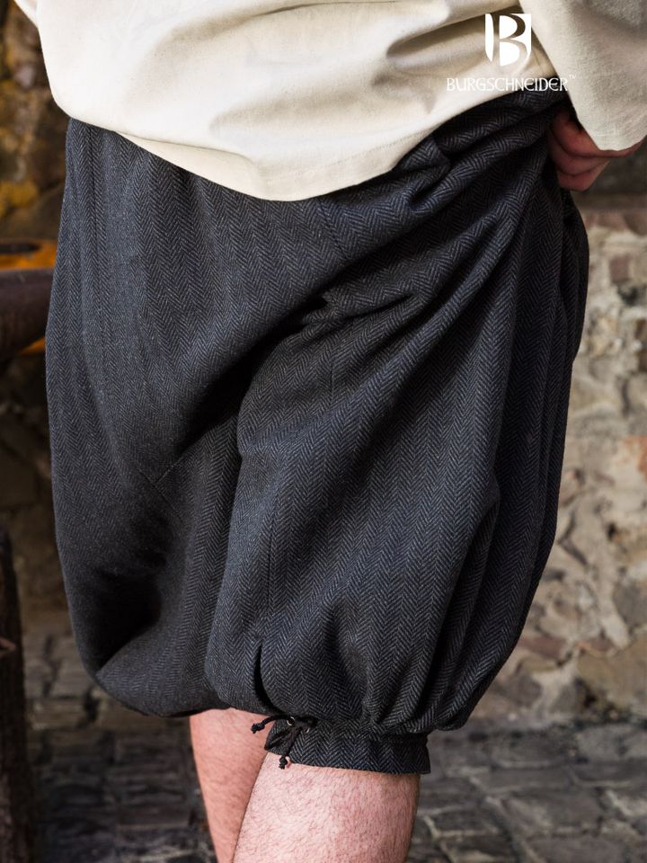 Rush trousers Borys Herringbone black/grey XL 4