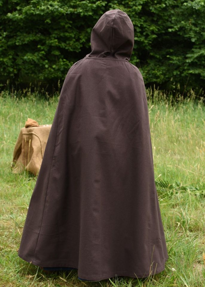 Medieval cape for children brown 4