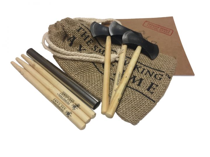 Viking throwing axe game standard set 4