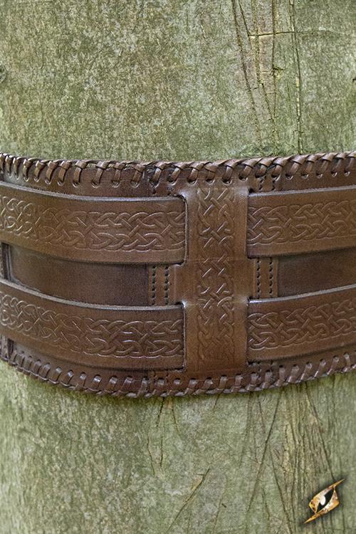 Barbarian belt brown 4