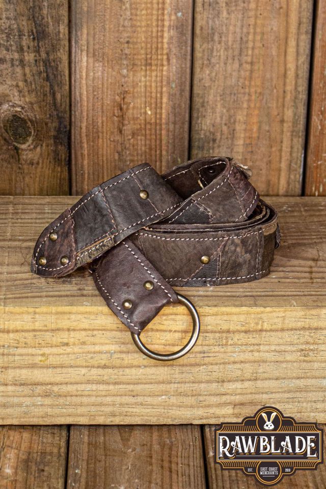 Hunter brown ring belt 4