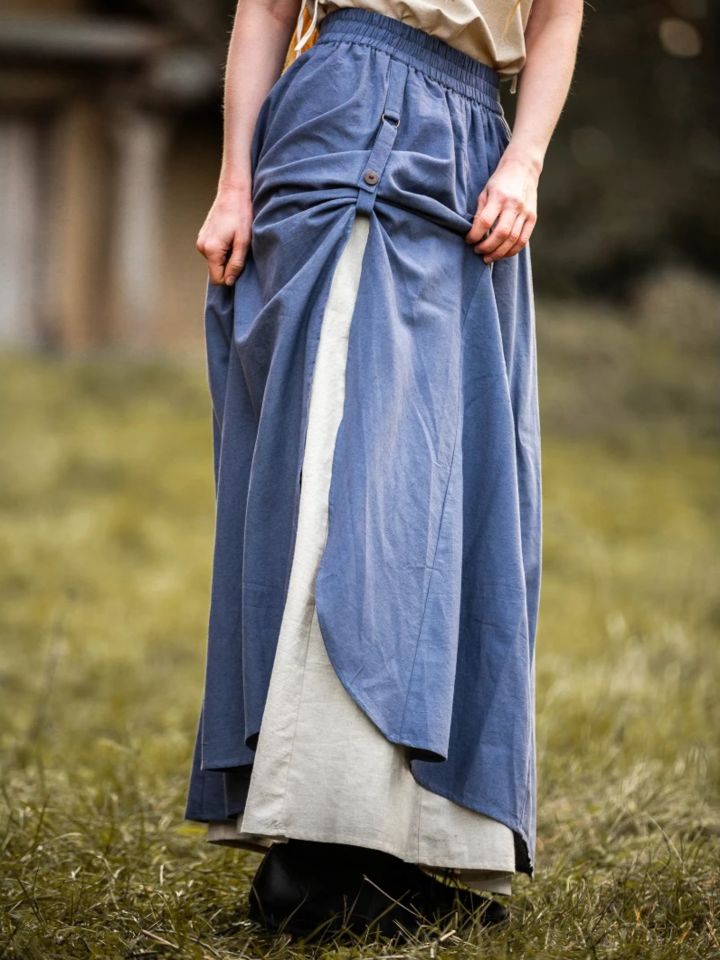 Medieval skirt Elise blue-nature S/M 4