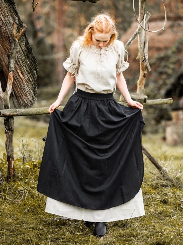 Medieval skirt Elise black-nature L/XL 4