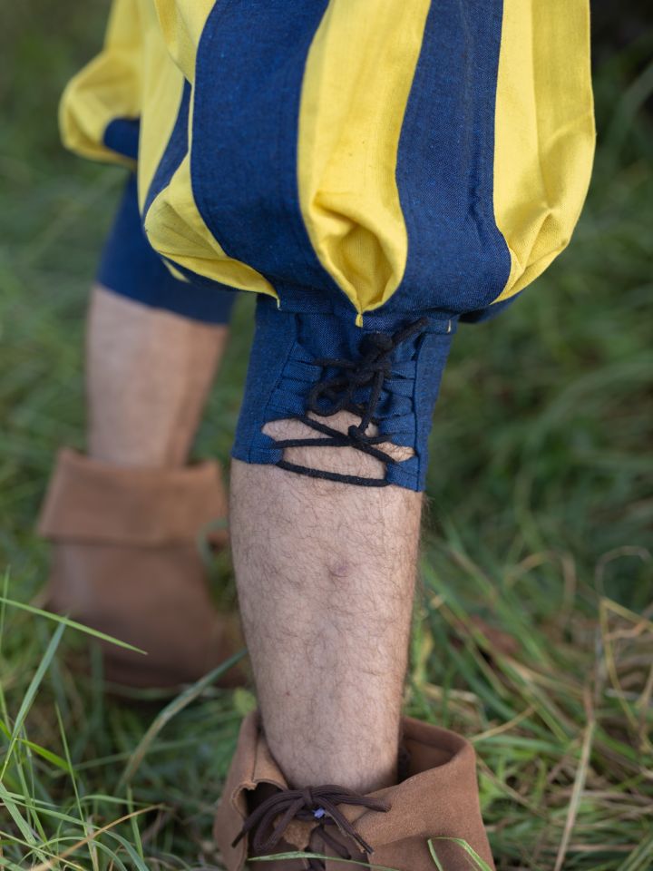 Landsknecht trousers Morold blue-yellow 4