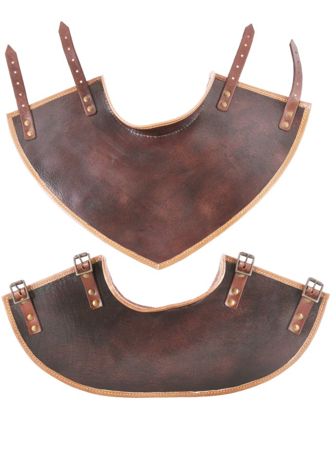 Arnulf brown leather collar 4