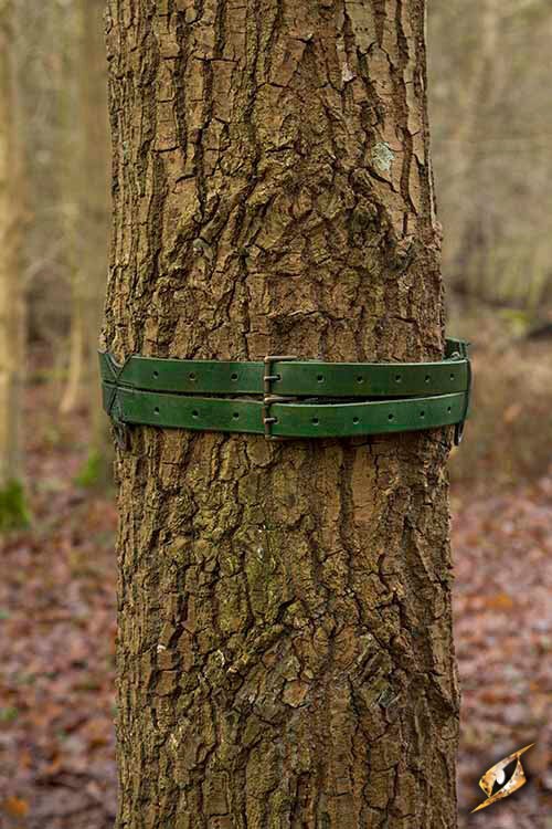 Double belt green 4