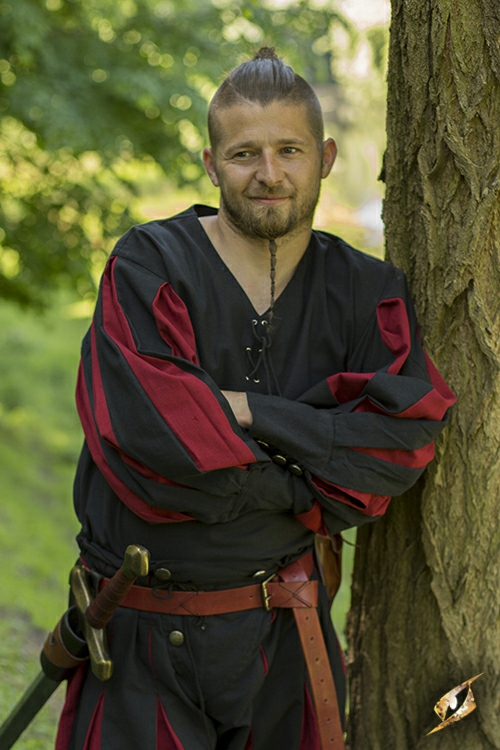 Shirt Landsknecht black-red S 4