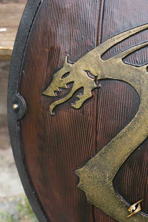 Viking shield for LARP 80 cm 4