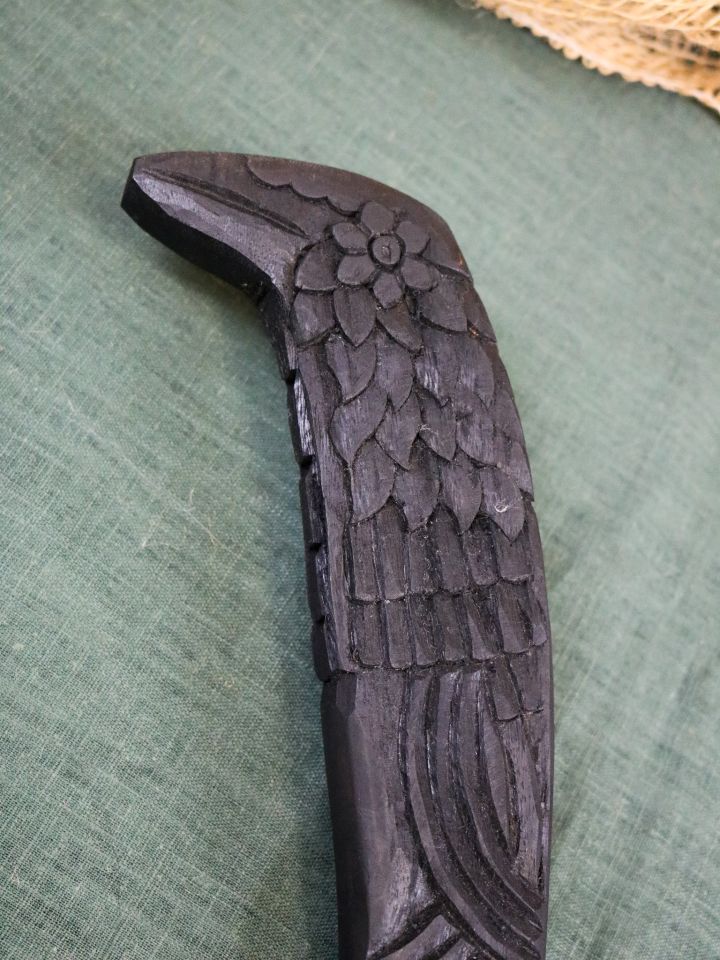 Viking axe with Odin's raven 4