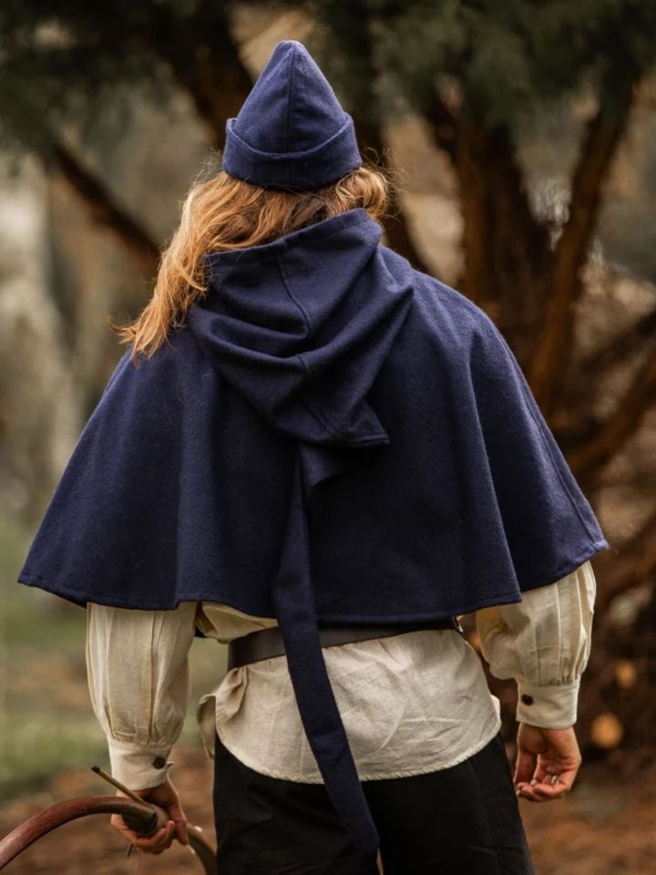 Hat - Robin Hood (wool) blue 4