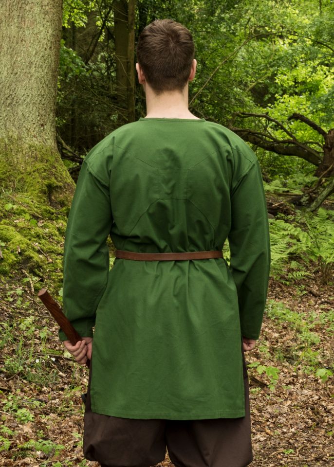 Viking tunic Viborg reconstruction green 4