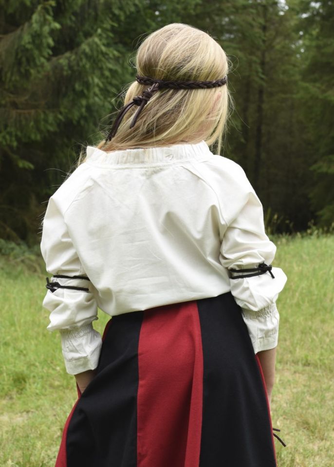 Girl's skirt for the Middle Ages red-black 5